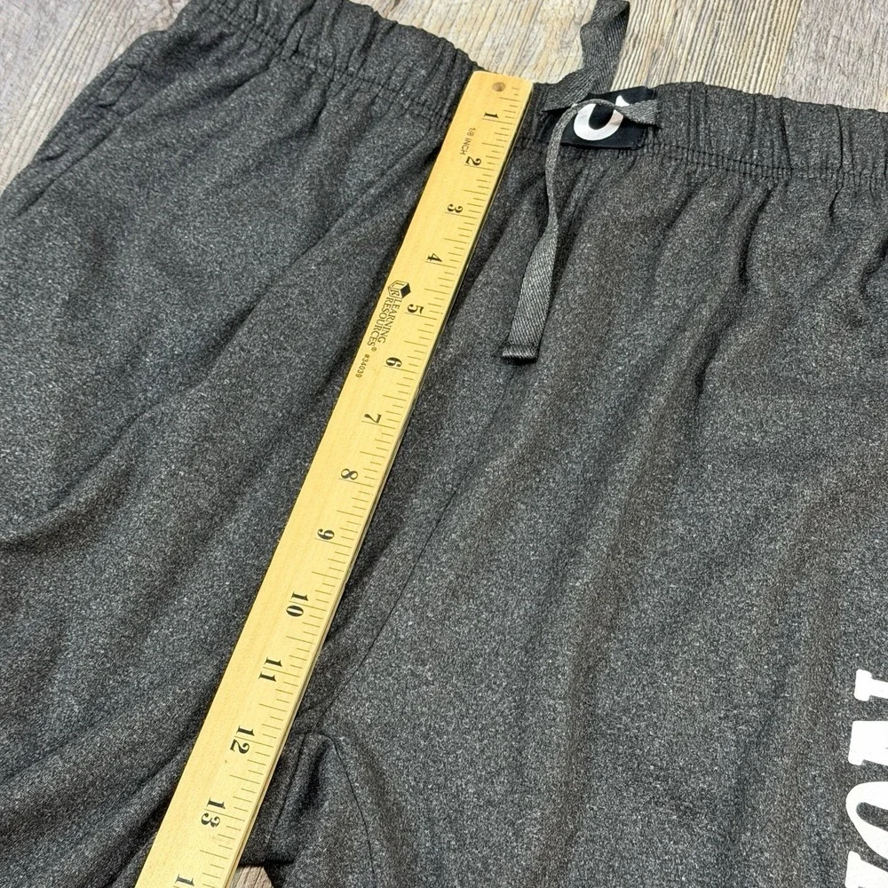 True Religion Loungewear‎ Jogger Pajama Pants Small Gray Logo Lighweight Stretch